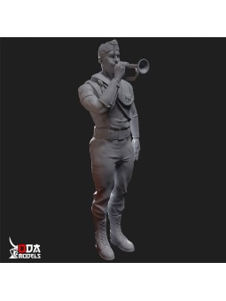 Legionnaire with bugle