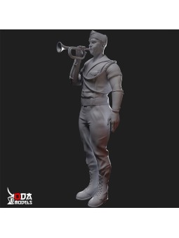 Legionnaire with bugle