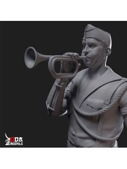 Legionnaire with bugle