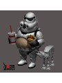 Figuras Divertidas Stormtrooper y AT-AT para Pintar