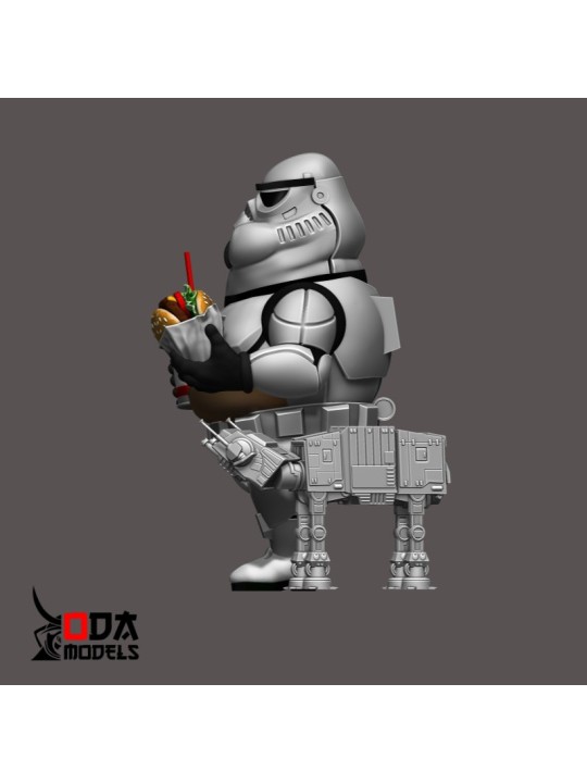 Figuras Divertidas Stormtrooper y AT-AT para Pintar