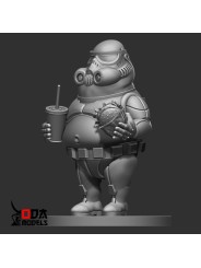 Figuras Divertidas Stormtrooper y AT-AT para Pintar