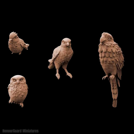 Mini set birds