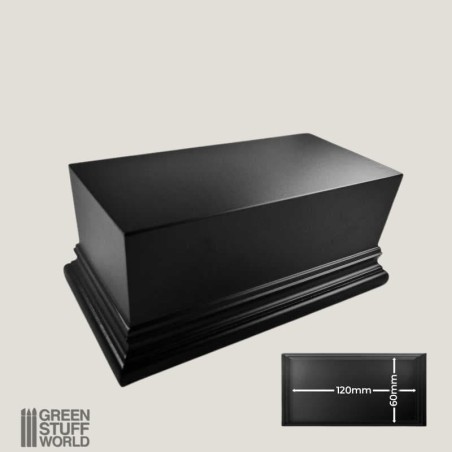 Peana Pedestal Cuadrara para Miniaturas