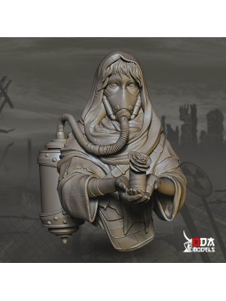 Deva - Busto Post Apocalíptico - Oda Models