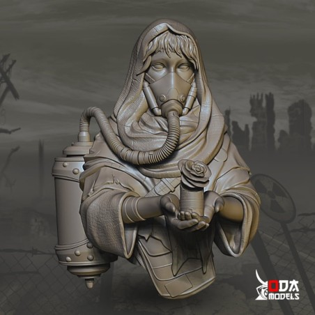 Deva - Busto Post Apocalíptico - Oda Models