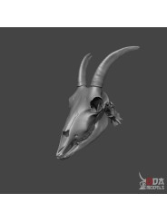 Goat skull
