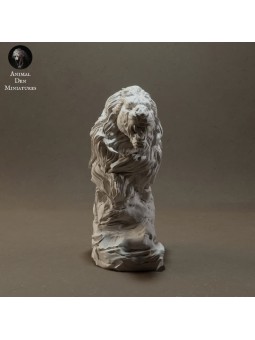 Busto León Rugiendo