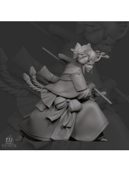Jin figure, the wind dancer