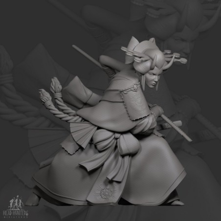 Jin figure, the wind dancer