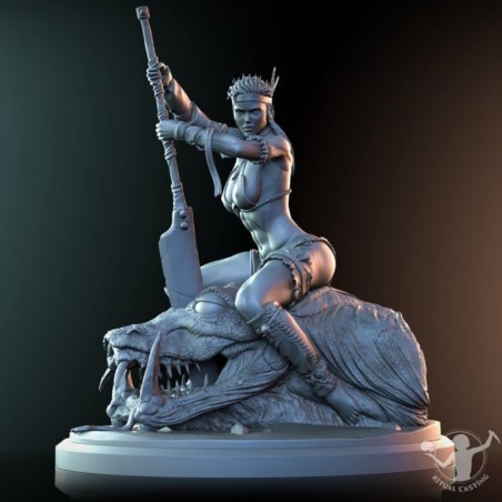 Figura Ishka, encanto salvaje