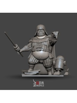 Figura de Darth Vader con Sobrepeso para Pintar | ¡Colecciónala ahora!