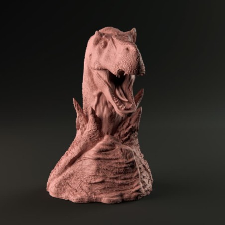 Tyrannosaurus rex bust