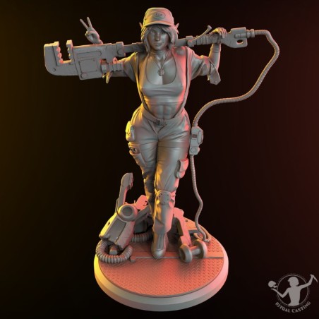 Figura Saskia, la ingeniera