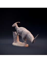 Tsintaosaurus con arbol