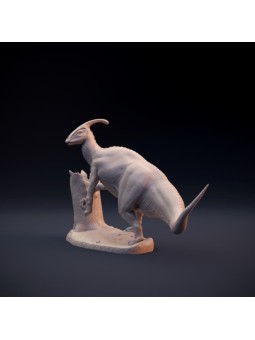 Tsintaosaurus with tree