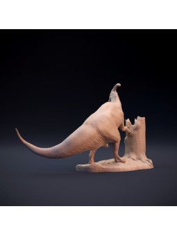 Tsintaosaurus with tree