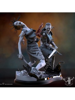 Figura Bonnie, claymore de la noche