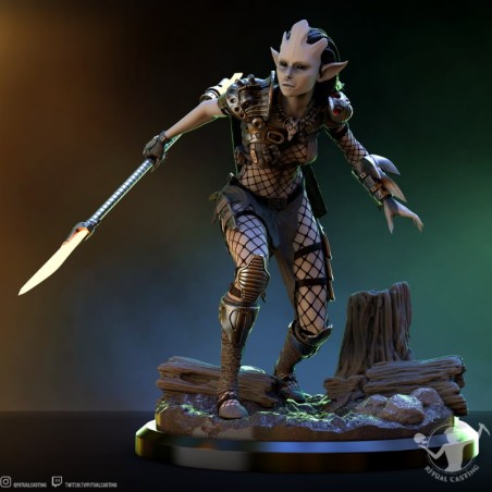 Itea figure, high-tech hunter