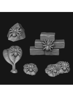 Carteles de madera en miniatura - Oda Models