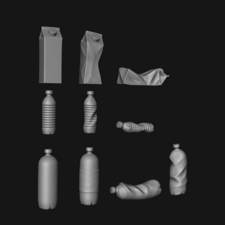 Miniatures Wooden Signs to Paint - Oda Models