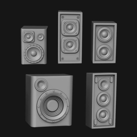 Miniatures Wooden Signs to Paint - Oda Models