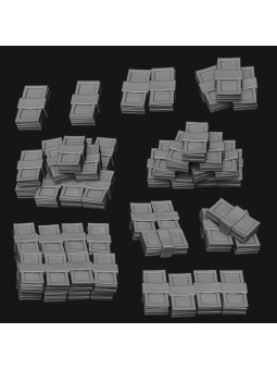 Miniatures Wooden Signs to Paint - Oda Models