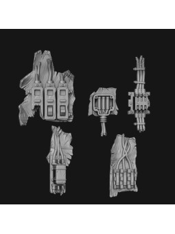 Carteles de madera en miniatura - Oda Models