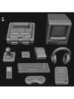 Carteles de madera en miniatura - Oda Models