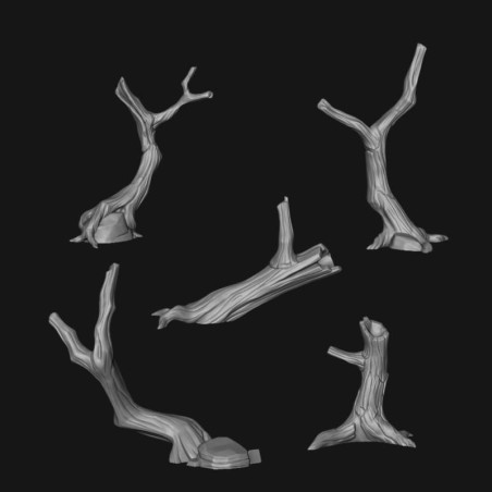 Miniatures Wooden Signs to Paint - Oda Models