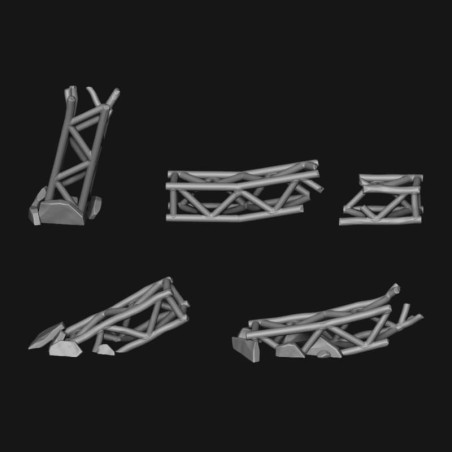 Miniatures Wooden Signs to Paint - Oda Models