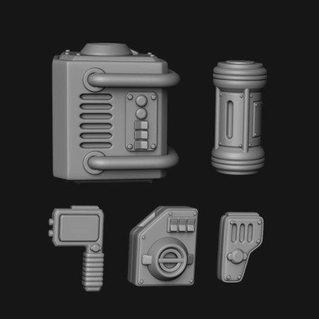 Miniatures Wooden Signs to Paint - Oda Models