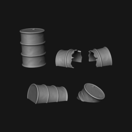 Miniatures Wooden Signs to Paint - Oda Models