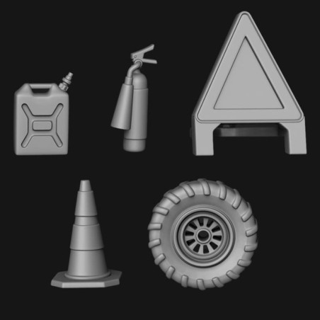 Miniatures Wooden Signs to Paint - Oda Models