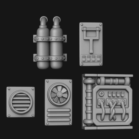 Miniatures Wooden Signs to Paint - Oda Models