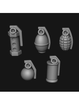 Carteles de madera en miniatura - Oda Models