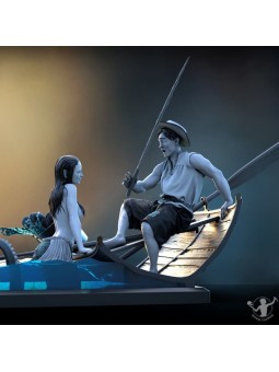 Diorama Ronelle y Keena para Montar y Pintar