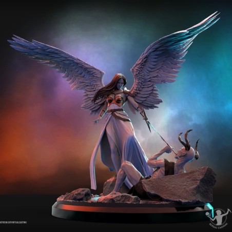 Diorama Ronelle y Keena para Montar y Pintar