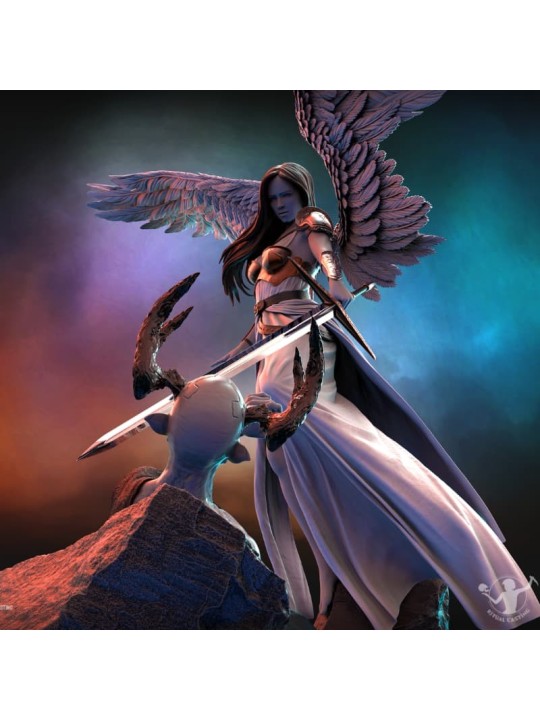 Diorama Ronelle y Keena para Montar y Pintar