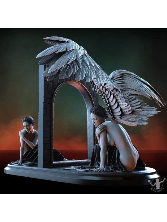 Diorama Ronelle y Keena para Montar y Pintar