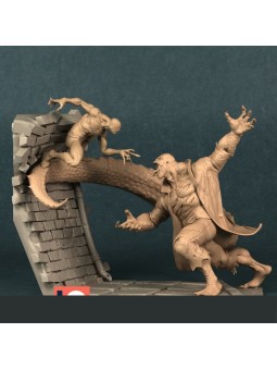 Escena Spiderman vs Hombre lagarto