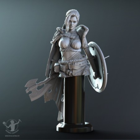 Bust Gunnhild, She-Wolf of the White Wastes