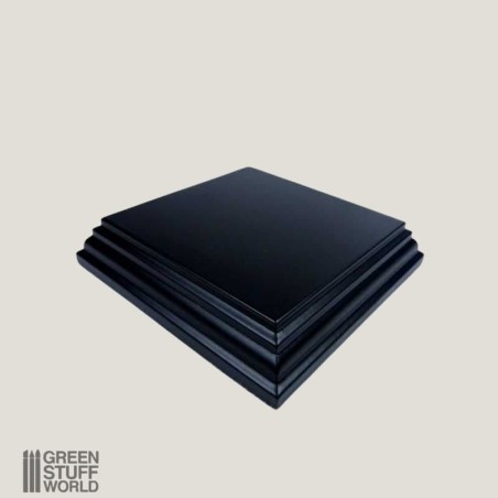 Square Pedestal Base 4x4 cm Low