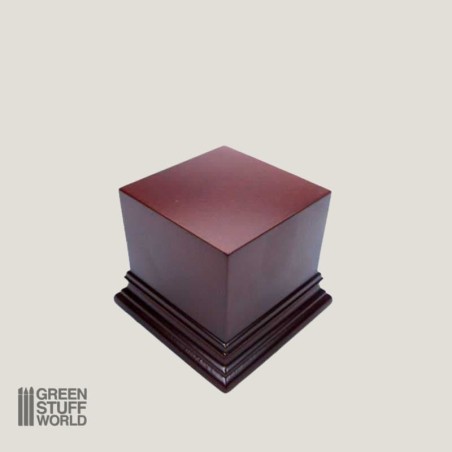 Peana Pedestal Cuadrara para Miniaturas