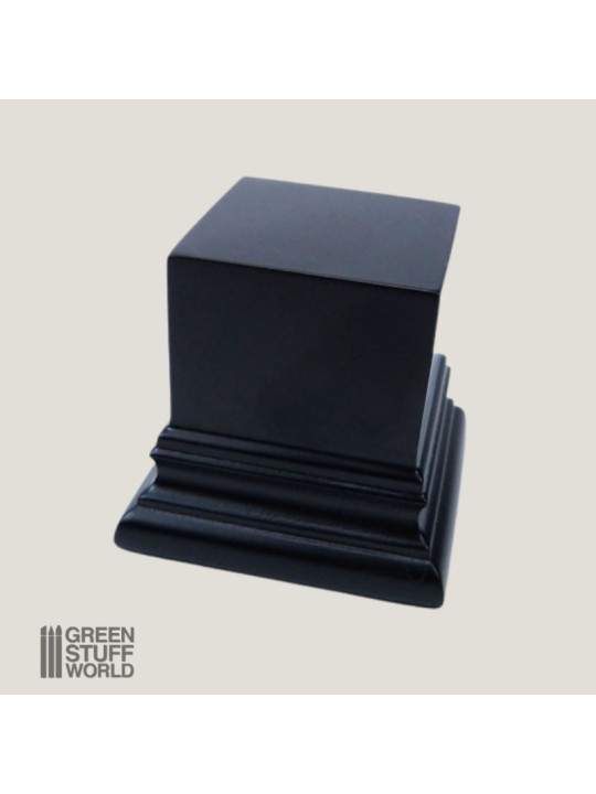 Peana Pedestal Cuadrara para Miniaturas