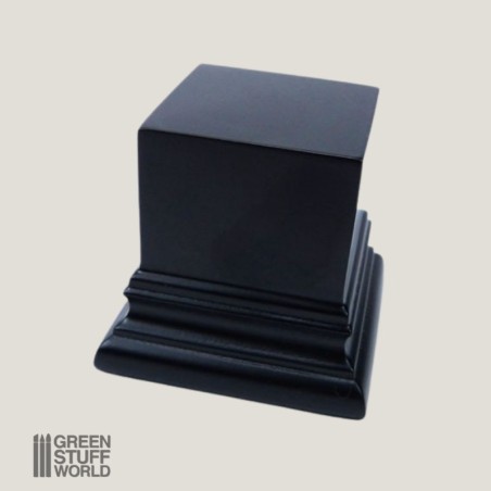 Peana Pedestal Cuadrara para Miniaturas