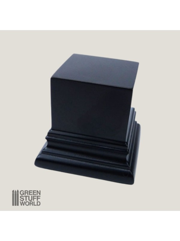 Peana Pedestal Cuadrara para Miniaturas