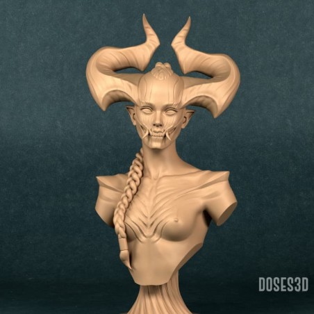 Busto Chica Demonio