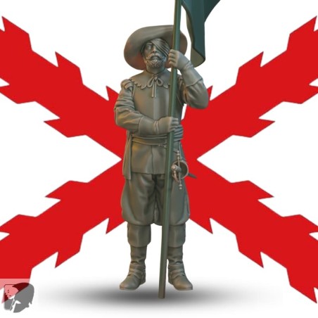 Tercio Abanderado español