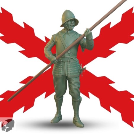 Spanish pike soldier Nº1